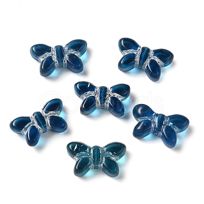 Transparent Lampwork Beads LAMP-P065-02A-1