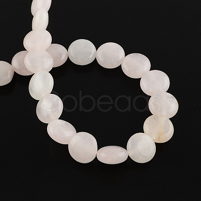 Natural Rose Quartz Bead Strands LS-G-R189-16-1