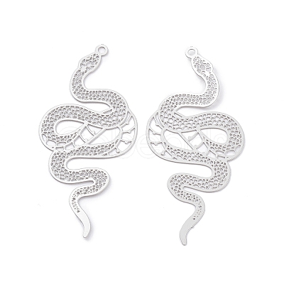 Non-Tarnish 201 Stainless Steel Pendants X-STAS-B038-11P-1
