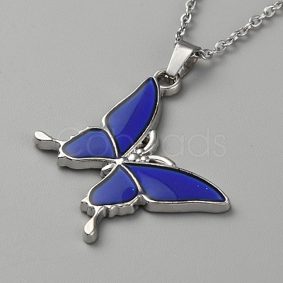 Mood Necklaces Set LS-NJEW-WH0023-18P-1