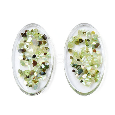 Transparent Acrylic Cabochons TACR-N006-66B-1