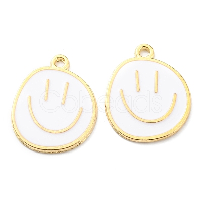 Alloy Enamel Pendants ENAM-D051-18G-1