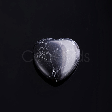 Synthetic Turquoise Love Heart Stone LS-PW-WG32553-04-1
