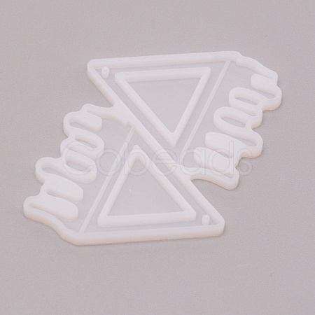 Halloween Theme DIY Pendant Silicone Molds DIY-TAC0001-49-1