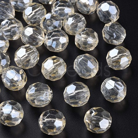 Transparent Acrylic Beads MACR-S373-101-P08-1