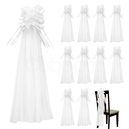 12Pcs Plastic Pull Bows DIY-GA0009-05-1