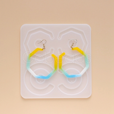 DIY Dangle Earring Silicone Molds DIY-G012-13-1