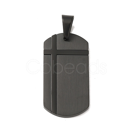304 Stainless Steel Pendants STAS-C105-06EB-1