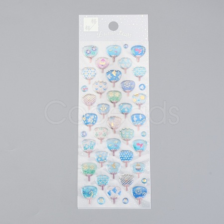 Epoxy Resin Sticker DIY-B009-03F-1