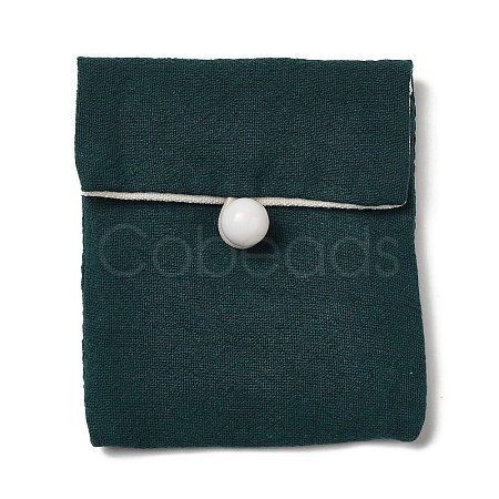Burlap Packing Button Pouches Bags AJEW-Z015-02F-1