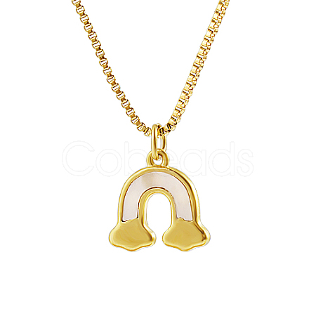 304 Stainless Steel Pendant Necklace GF6823-2-1