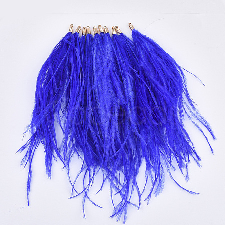 Ostrich Feather Tassel Big Pendant Decorations FIND-S302-08H-1