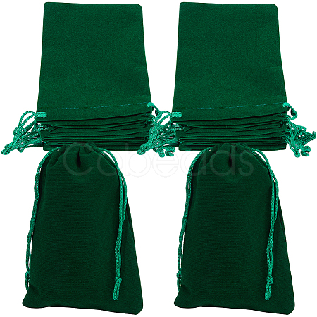 Velvet Jewelry Drawstring Gift Bags ABAG-BBC0001-10C-05-1