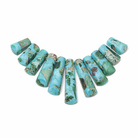 Synthetic Gemstone Beads Strands G-S326-003A-1