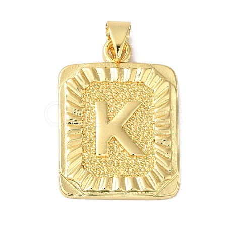 Rack Plating Brass Pendants KK-B092-42G-K-1