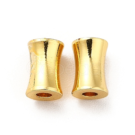 Rack Plating Brass Beads KK-P095-66G-1