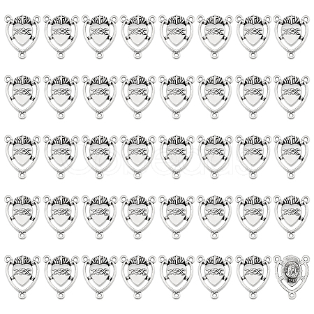 40Pcs Tibetan Style Alloy Chandelier Component Links FIND-MA0001-19-1