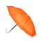 Plastic Doll Umbrella, Doll Making Supplies, Dark Orange, 220x250~300mm