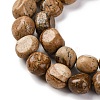 Natural Picture Jasper Beads Strands G-G146-A01-02-4