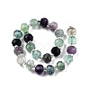 Natural Fluorite Beads Strands G-N327-08U-2