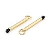 Brass Enamel Pendants KK-G416-36G-02-2