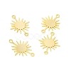 Brass Connector Charms X-KK-A172-48G-3