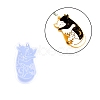Valentine's Day Cat DIY Silicone Pendant Molds PW-WG35006-05-1