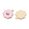 Alloy Enamel Pendants ENAM-T020-55D-2