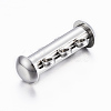 Tarnish Resistant 3-Strands 304 Stainless Steel Slide Lock Clasps STAS-H402-35P-2