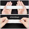 Gorgecraft 10 Yards Non-slip Transparent Silicone Polyester Elastic Band SRIB-GF0001-26B-01-3