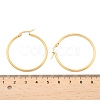 Ring 304 Stainless Steel Big Hoop Earrings X-EJEW-N0016-11G-F-4