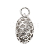 Hollow Brass Pendants KK-L229-003P-1