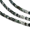 Natural Moss Agate Beads Strands X-G-C228-A01-2x3mm-4