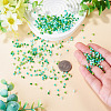 4 Strands 4 Colors AB Color Plated Opaque Glass Beads Strands GLAA-TADJ0001-20A-6