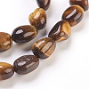Natural Tiger Eye Beads Strands LS-G-F575-01A-2