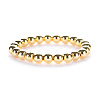 Synthetic Non-magnetic Hematite Beaded Stretch Bracelets for Men Women YP2747-6-1