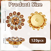 120Pcs Sew on Rhinestone RGLA-OC0001-54-2