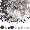 Electroplate & Baking Paint Imitation Jade Glass Beads EGLA-SC0001-27C-1