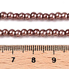Baking Paint Glass Pearl Bead Strands HY-Q003-3mm-92-4