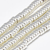 Electroplate Non-magnetic Synthetic Hematite Beads Strands G-Q465-37S-1