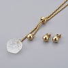 304 Stainless Steel Jewelry Sets SJEW-E326-M-2