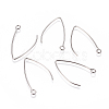 Tarnish Resistant 304 Stainless Steel Earring Hooks X-STAS-F227-26A-P-1
