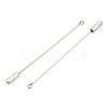 Rack Plating Brass Pins KK-T068-01F-P-2