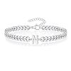 Letter 304 Stainless Steel Link Bracelets FS-WG7830E-38-1