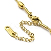 304 Stainless Steel Satellite Chains Double Layer Wrap Bracelet BJEW-K235-02G-4