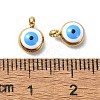 Ion Plating(IP) Real 18K Gold Plated 201 Stainless Steel Charms STAS-L024-020G-04-3