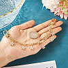 Brass Figaro Chains Bag Strap AJEW-TAC00040-7