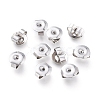 Non-Tarnish 304 Stainless Steel Ear Nuts X-STAS-E019-2B-1