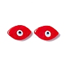 Handmade Evil Eye Lampwork Cabochons LAMP-F025-06C-2