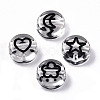 Transparent Acrylic Beads TACR-N010-002B-2